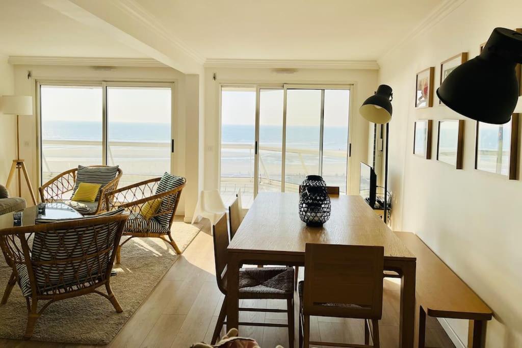 Appart T4 Lumineux Avec Terrasse Vue Mer Le Touquet المظهر الخارجي الصورة