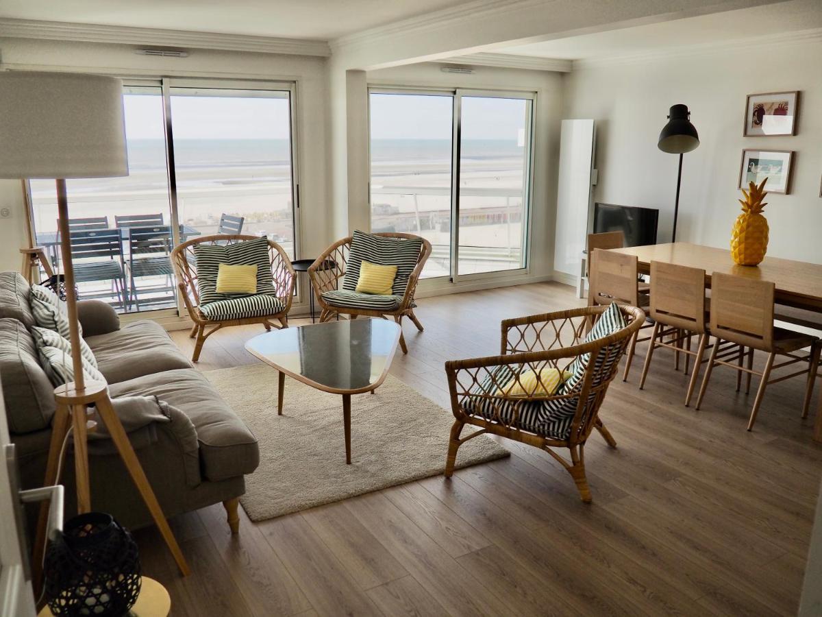 Appart T4 Lumineux Avec Terrasse Vue Mer Le Touquet المظهر الخارجي الصورة