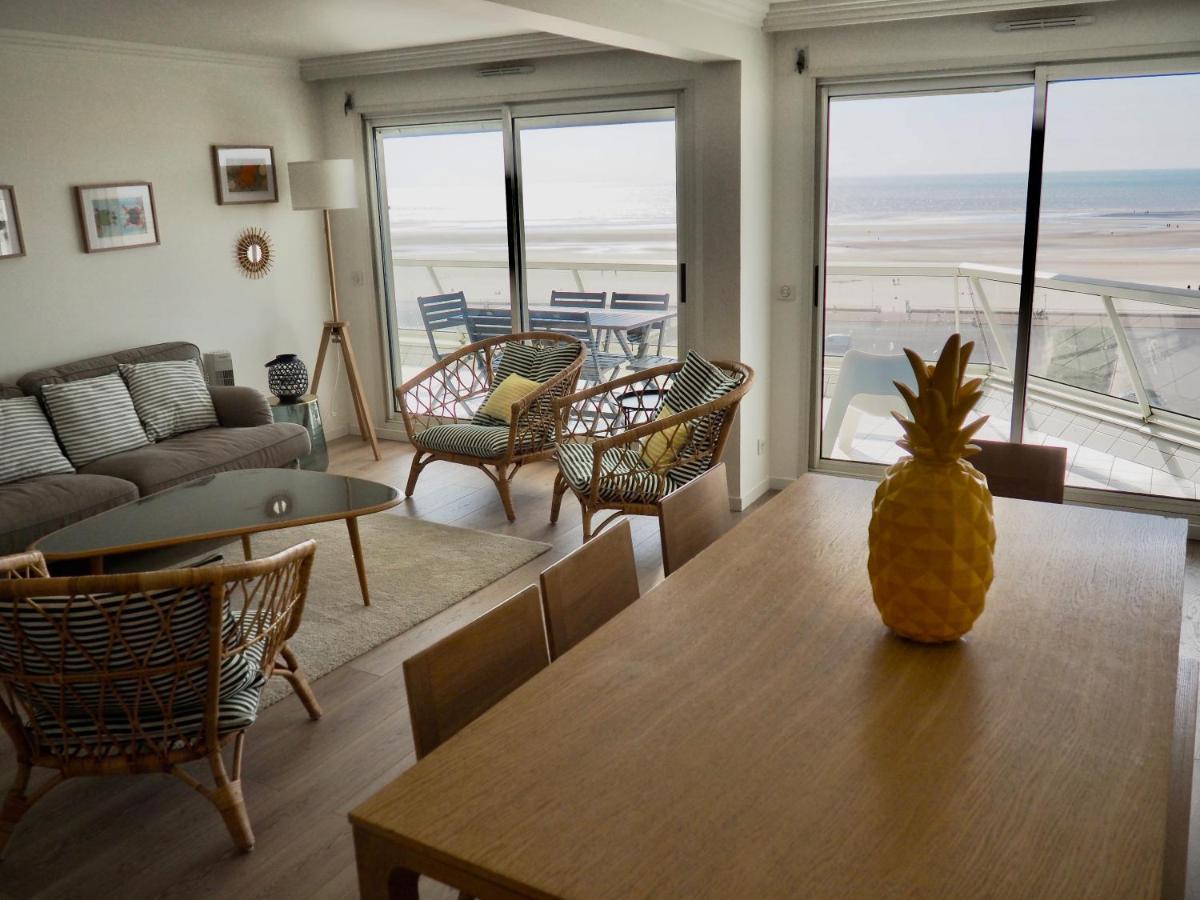 Appart T4 Lumineux Avec Terrasse Vue Mer Le Touquet المظهر الخارجي الصورة
